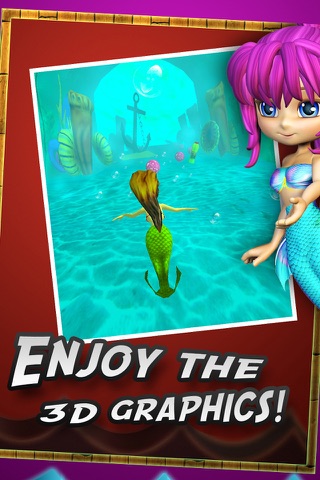 Mermaid Adventure - The Best Endless Game for Kids screenshot 4