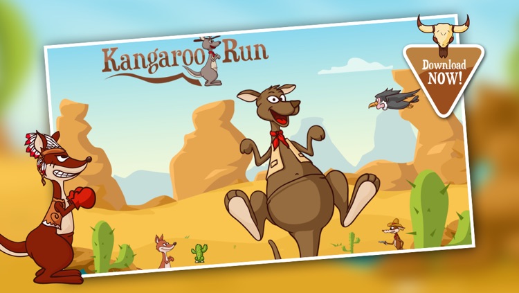Kangaroo Run - Free Outback Jump Game