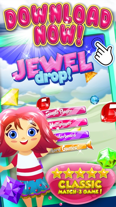 JEWEL'S DROP 2 MATCH-3 - DIAMOND DREAM GAME AND CANDY DIGGER'S SAGA HD FREE 1.0 IOS GAME GIẢI TRÍ JEWEL'S DROP 2 MATCH-3 - DIAMOND DREAM GAME AND CANDY DIGGER'S SAGA HD FREE 1.0 IOS