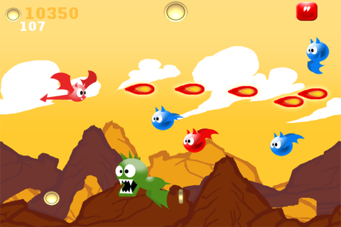 A Clash of Tiny Dragons - Reign of Mini Rage Legends Against Cryptid Dragon Clans - Free Flying Game screenshot 3