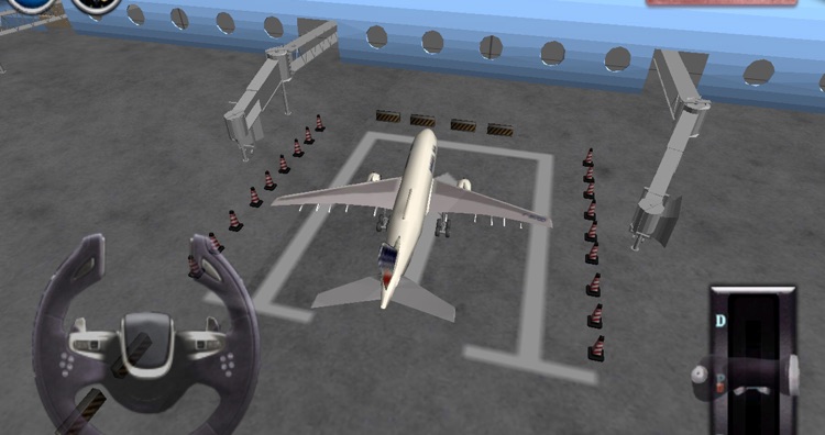 Airplane parking - 3D airport