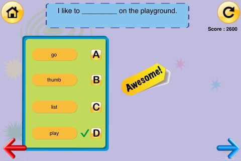 1st Grade Academic Vocabulary # 3 for homeschool and classroom screenshot 4