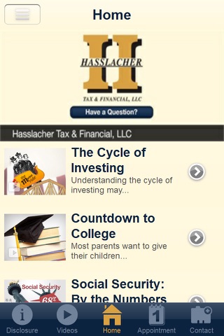 Hasslacher Tax & Financial, LLC. screenshot 2