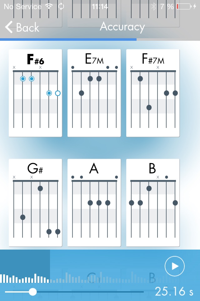 reChord - transcribe chords with guitar diagrams for all your songs screenshot 3