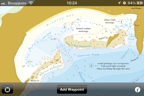 Marine Bahamas WaveyLine screenshot 2