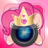Manga & Anime Sticker Camera Pony "Photo Booth Dress Up in Style For Rainbow"