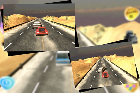 3D Car Racing Fever  - Crazy Furious Death Traffic Race Free screenshot 2