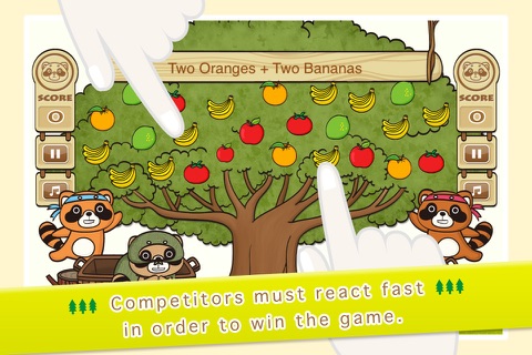 Raccoon Party - 2 player games for family screenshot 4