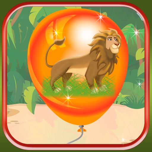Baby Balloons Jungle Icon
