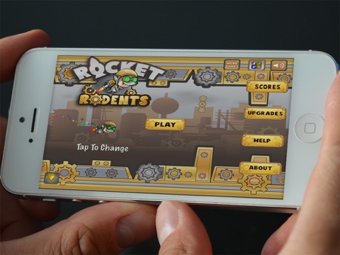 Rocket Rodents - FREE Steampunk Racing JetPack Gameのおすすめ画像1