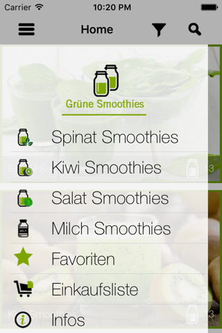 Grüne Smoothie Rezepte screenshot 3