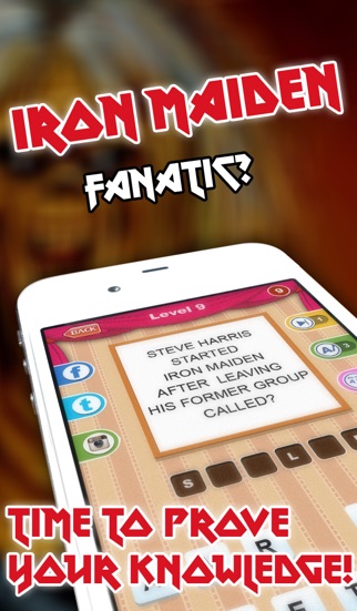 How to cancel & delete Trivia for Iron Maiden Fans - Guess the Heavy Metal Rock Band Quiz from iphone & ipad 1