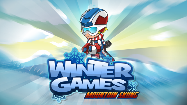 Winter Games Mountain Skiing - Go For Th