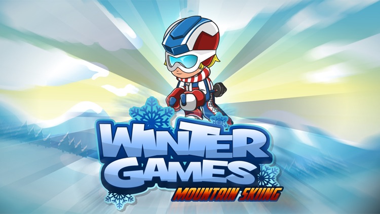 Winter Games Mountain Skiing - Go For The Gold