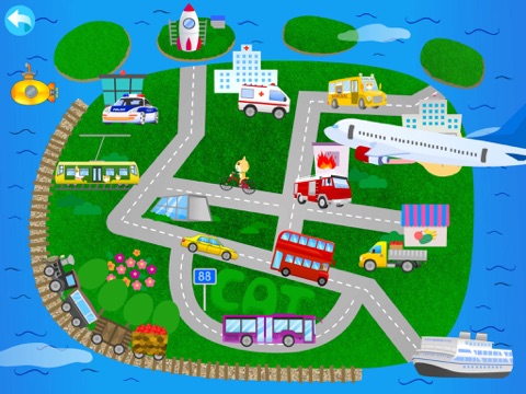 Transports for Kids HD screenshot 2