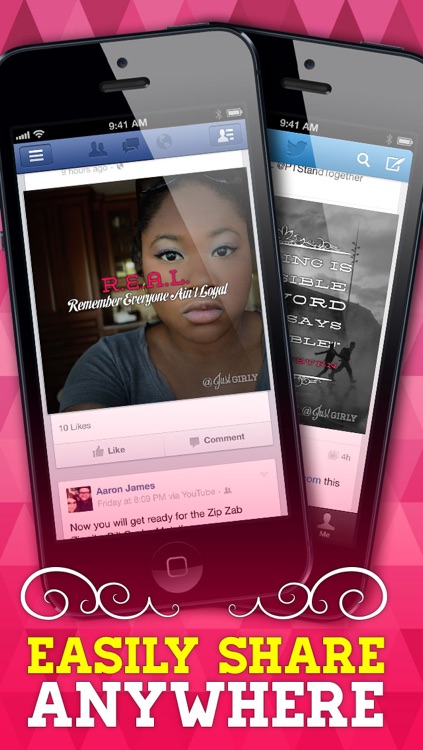 Just Girly Pro - Girl quotes for your Instagram photos screenshot-4