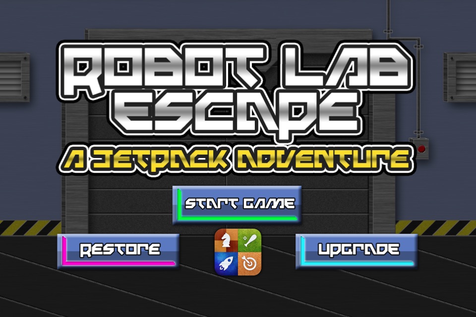 A Robot Lab Escape - Jetpack Adventure Game HD Free screenshot 2