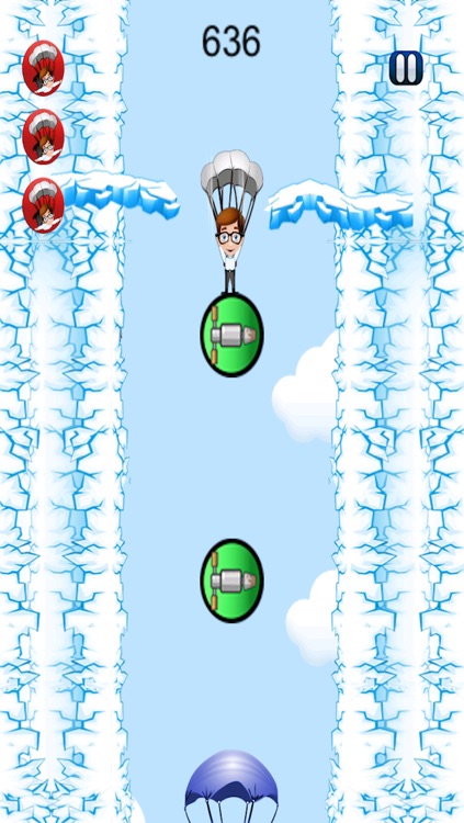 Survival Free Fall: Ice World Rage screenshot-3