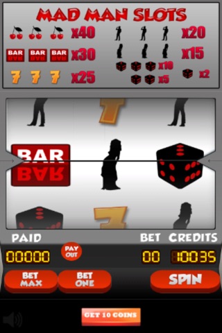 Mad Man Slots: Endless Gameplay Money for Men and Women screenshot 2