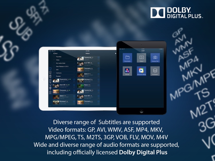MCPlayer HD Pro wireless video player for iPad to play videos without copying screenshot-3
