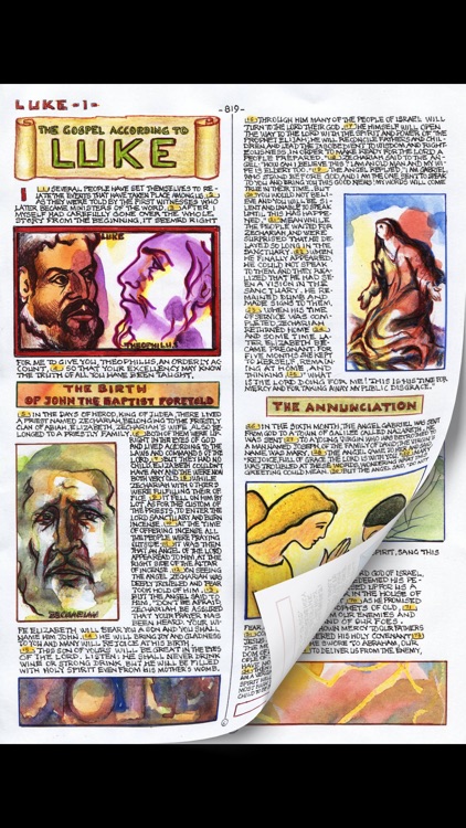 The Holy Bible - Handwritten and Illustrated by Dino Mazzoli