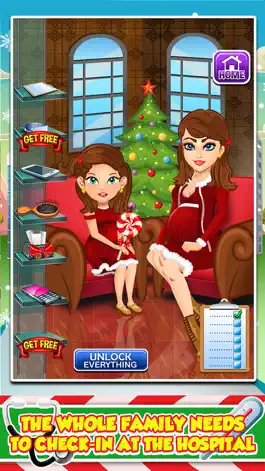 Game screenshot Mommy's Christmas Baby Doctor Salon - My Santa Spa Make-Up Games! mod apk