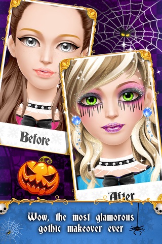 Goth Girl Makeover: Halloween Costume Party screenshot 3