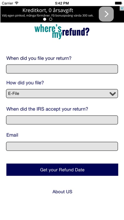 Where's My Refund?