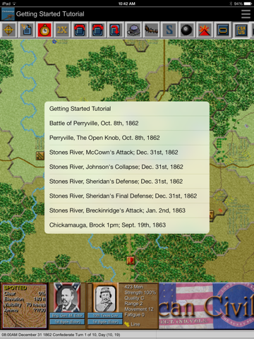 Civil War Battles - Chickamauga screenshot 2