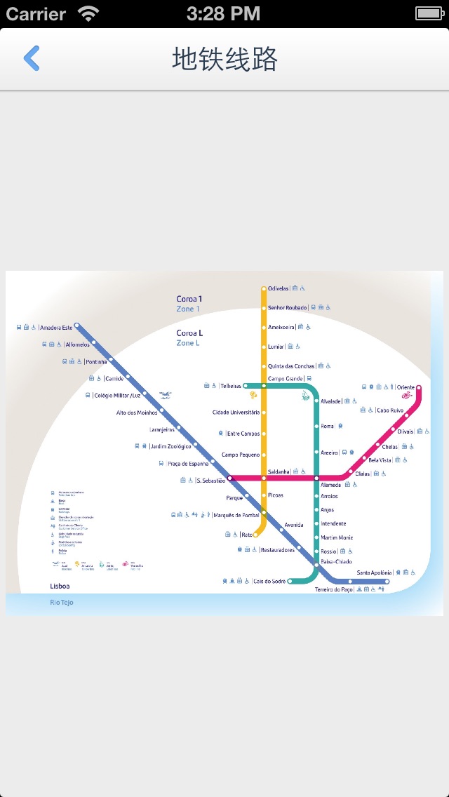 里斯本离线地图(葡萄牙里斯本离线地图,地铁图,旅游景点信息,gps定位