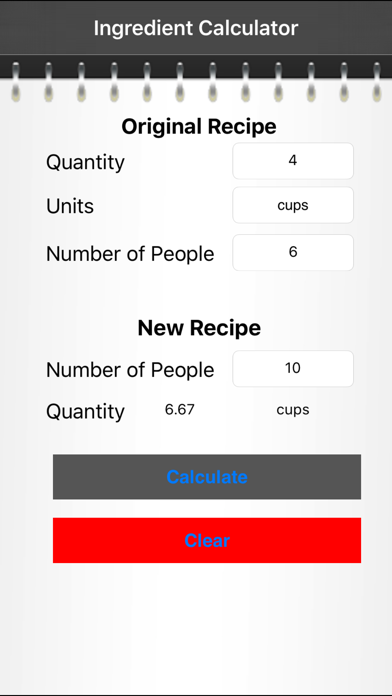 Ingredient Calculatorのおすすめ画像1