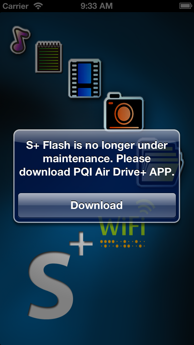 How to cancel & delete S+ Flash from iphone & ipad 1