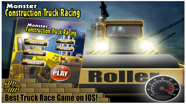 Monster Construction Truck Racing Free : Road Roller, Crane (圖1)-速報App