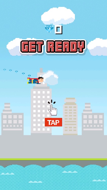 Flappy Hero - Super Bird screenshot-3