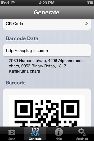 CNS Barcode screenshot 4