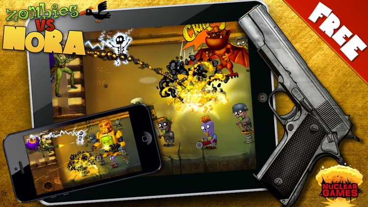 Zombies vs Nora