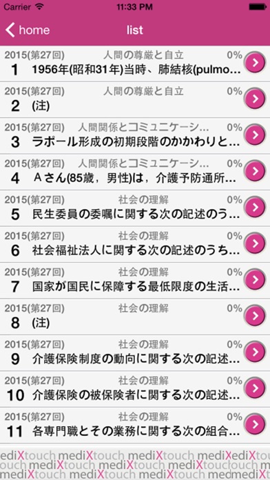 介護福祉士試験 medixtouchのおすすめ画像3