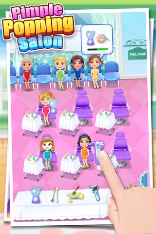 Pimple Popping Salon - Skin Care Doctor & Girls Game screenshot 4