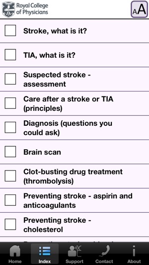 RCP Stroke Guideline 2012 – Patient and Carer(圖3)-速報App