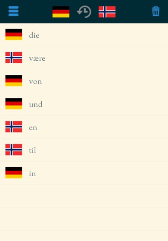 Easy Learning Norwegian - Translate & Learn - 60+ Languages, Quiz, frequent words lists, vocabulary screenshot 3
