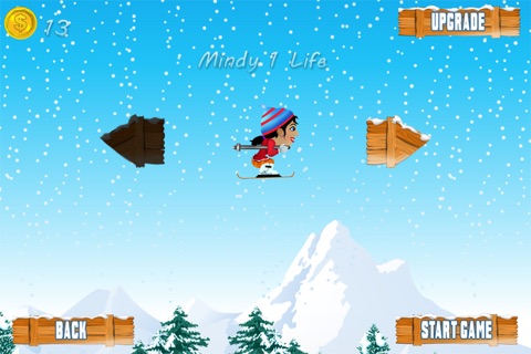 Ski Speed Snow Sport Saga : The Winter Fun Cold Mountain - Free Edition screenshot 2