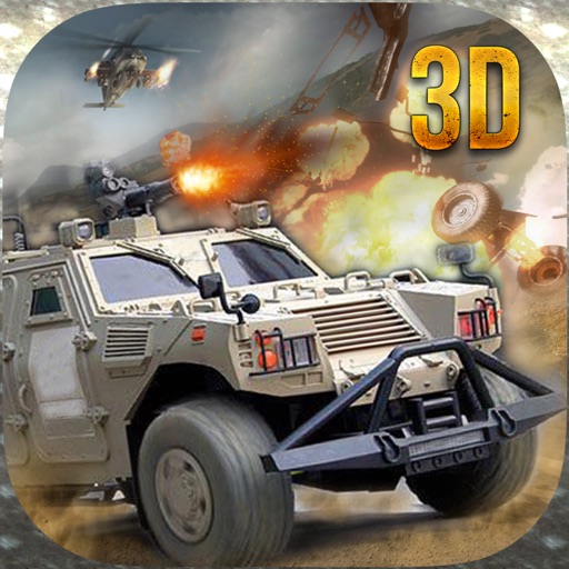 Army 4x4 Jeep Driver Desert Battle 3D Action icon