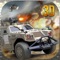 Army 4x4 Jeep Driver Desert Battle 3D Action