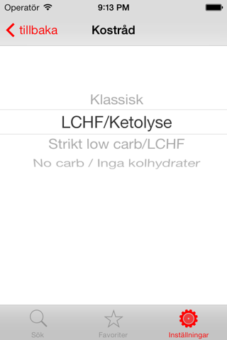 Diet Signal - LCHF/ketogenic/low carb food guide screenshot 3