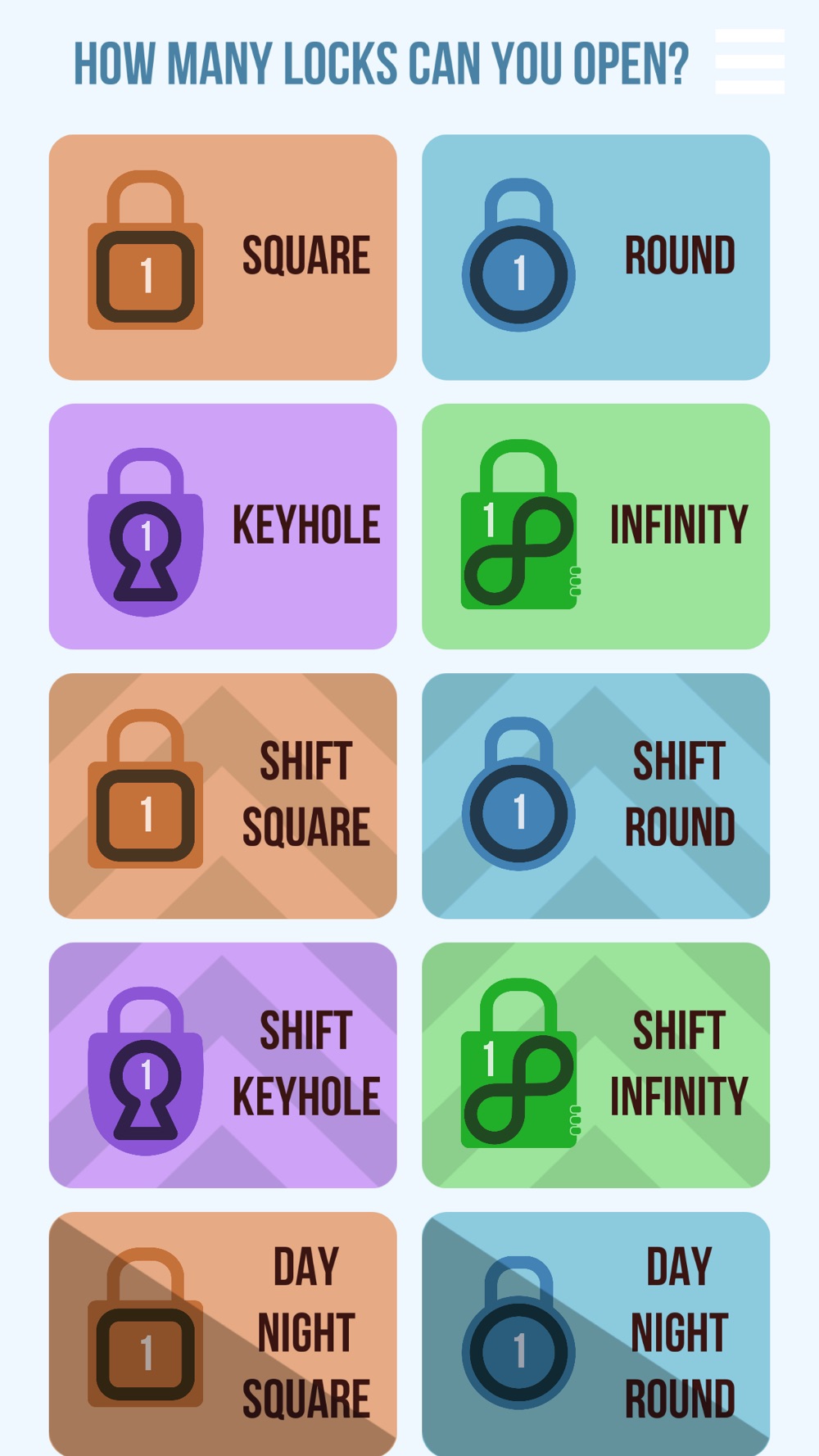 Amazing Locks open as many locks as you can Cheat Codes
