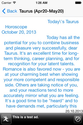 Free Daily Horoscopes screenshot 2