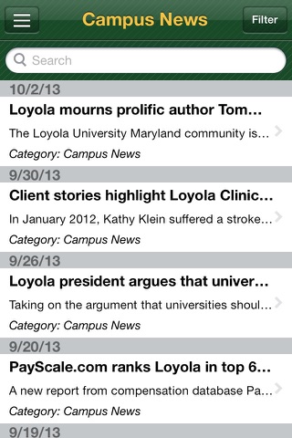 The Loyola App (Maryland) screenshot 4