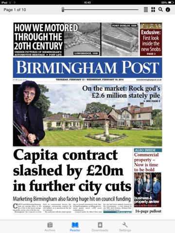 Скриншот из Birmingham Post