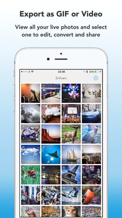 Enliven : Edit, Convert and Share Live Photos as GIFs