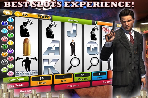 Italian Mafia Slot Machine Casino Deluxe - Hit The Jackpot With Big Wins! screenshot 2